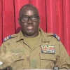 Người phát ngôn của chính quyền quân sự Niger, Đại tá Amadou Abdramane, đọc thông báo trên truyền hình quốc gia, ngày 9/8/2023. (Ảnh: AFP/TTXVN)