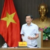 Phó Thủ tướng Lê Minh Khái làm Trưởng ban Chỉ đạo xây dựng Đề án Trung tâm Tài chính khu vực và quốc tế. (Ảnh: An Đăng/TTXVN)