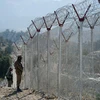 Binh sỹ Pakistan gác tại biên giới với Afghanistan. (Ảnh: AFP/TTXVN)