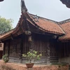 Chùa Đậu lưu giữ nhiều giá trị văn hóa, kiến trúc, nghệ thuật của các vương triều Lý-Trần-Lê-Nguyễn. (Ảnh: Bích Hằng/Vietnam+) 
