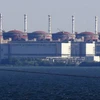 Quang cảnh nhà máy điện hạt nhân Zaporizhzhia ở miền Nam Ukraine. (Ảnh: Kyodo/TTXVN)