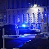 Cảnh sát Thụy Điển phong tỏa khu vực một giáo đường Do Thái bị tấn công ở Gothenburg, ngày 9 tháng 12 năm 2017. (Nguồn: AFP/Getty Images)