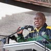 Lãnh đạo đảng ANC, ông Cyril Ramaphosa, đã được Quốc hội bầu lại làm Tổng thống Nam Phi. (Ảnh: AFP/TTXVN)