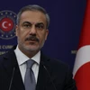 Bộ trưởng Ngoại giao Thổ Nhĩ Kỳ Hakan Fidan. (Ảnh: AFP/TTXVN)