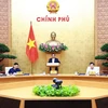 Thủ tướng Phạm Minh Chính chủ trì Phiên họp Chính phủ chuyên đề xây dựng pháp luật tháng 7 năm 2024. (Ảnh: Dương Giang/TTXVN)