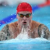 Vận động viên bơi lội người Anh Adam Peaty có kết quả xét nghiệm COVID-19 dương tính 1 ngày sau khi giành huy chương Bạc ở nội dung bơi ếch 100m. (Nguồn: AFP)