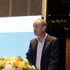 Ông Patrick Haverman, Phó Trưởng đại diện thường trú UNDP Việt Nam, phát biểu tại Hội thảo. (Ảnh: Tiến Lực/TTXVN)