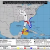 Bão Helene đổ bộ vào Vịnh Mexico. (Ảnh: Oil&Gas Journal)