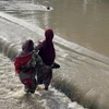 Lũ lụt ở Maiduguri, Nigeria ngày 15/9. (Ảnh: DW)