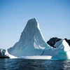 Băng trôi gần đảo Kulusuk, Greenland. (Ảnh: AFP/TTXVN)