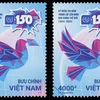 Mẫu bộ tem. (Ảnh: Vietnampost)