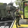 Binh sỹ Colombia. (Ảnh: AFP)