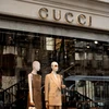 Một cửa hàng thời trang xa xỉ của Gucci ở trung tâm Paris. (Ảnh: Bloomberg)