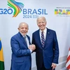 Tổng thống Mỹ Joe Biden và Tổng thống Brazil Lula da Silva. (Ảnh: Đại sứ quán Mỹ tại Brazil)