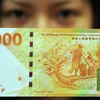 Hong Kong phát hiện siêu tiền giả mệnh giá 1.000 HKD