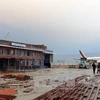 Nhà ga sân bay nội địa Nepal sau vụ tai nạn. AFP-TTXVN