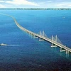 Malaysia khánh thành cây cầu dài nhất Đông Nam Á
