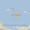 Papua New Guinea lại xảy ra động đất mạnh 6,1 độ Richter 