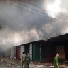 Đã dập tắt đám cháy tại Khu công nghiệp Vĩnh Tuy