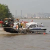 Khẩn trương điều tra vụ cháy tàu chở gạo ở Long An