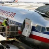 Máy bay của American Airlines tại sân bay O'Hare ở Chicago, Mỹ. (Ảnh: AFP/TTXVN)