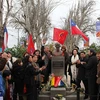 Khánh thành tượng đài Chủ tịch Hồ Chí Minh ở Santiago