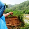 Sạt lở đất làm ảnh hưởng hàng chục hộ dân ở Lâm Đồng