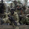 Lực lượng ly khai ở miền Đông Ukraine bắt tù binh diễu hành