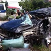 Hưng Yên: Xe chở khách lao vào xe 7 chỗ, 4 người thương vong 