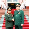 Bộ Quốc phòng hai nước Việt Nam-Lào tăng cường hợp tác