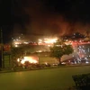Hỏa hoạn thiêu rụi xưởng cơ khí trong khu dân cư ở Đắk Lắk
