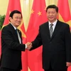 Chủ tịch nước gặp Chủ tịch Trung Quốc nhân dịp Hội nghị APEC