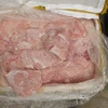 Bắt quả tang một cơ sở tàng trữ 5 tấn lòng lợn thối ở Hưng Yên
