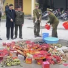 Bộ đội Biên phòng tỉnh Thái Bình thu giữ gần 2 tấn pháo lậu