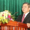 Chủ tịch tỉnh Hà Tĩnh Võ Kim Cự nhận quyết định làm Bí thư Tỉnh ủy 