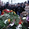Tuần hành rầm rộ ở Nga tưởng nhớ thủ lĩnh đối lập bị ám sát
