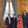 Một nhà ngoại giao Việt nhận Huân chương Công trạng của Pháp