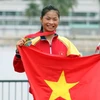 "Sự cố" khi mừng chiến thắng của nhà vô địch Trương Thị Phương