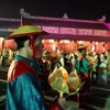 Dạ tiệc Đêm Hoàng cung, một trong những sản phẩm du lịch thu hút khách tại Huế. (Ảnh: Quốc Việt/Vietnam+)
