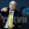 Thượng nghị sỹ Mỹ John McCain. (Nguồn: AFP/TTXVN)