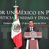 Tổng thống Mexico Enrique Peña Nieto. (Ảnh: Việt Hòa/TTXVN) 