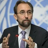 Cao ủy Nhân quyền Liên hợp quốc Zeid Raad al-Hussein. (Nguồn: AP)