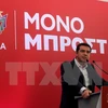 Ông Alexis Tsipras tại cuộc họp của đảng Syriza ở thủ đô Athens ngày 29/8. (Nguồn: AFP/TTXVN)