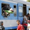 Các quốc gia châu Âu đang đối mặt nguy cơ các phần tử khủng bố xâm nhập qua dòng người tị nạn. (Ảnh: Reuters/TTXVN) 