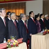 Thủ tướng Nguyễn Tấn Dũng dự Đại hội Đảng bộ tỉnh Quảng Trị. (Ảnh: Đức Tám/TTXVN) 