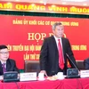 Phó Bí thư Đảng ủy Khối các cơ quan Trung ương Trần Hồng Hà phát biểu. (Ảnh: Thống Nhất/TTXVN)