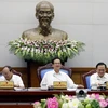 Thủ tướng Nguyễn Tấn Dũng chủ trì Phiên họp Chính phủ thường kỳ tháng 9. (Ảnh: Đức Tám/TTXVN) 