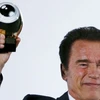 Arnold Schwarzenegger giành giải Biểu tượng vàng. (Nguồn: Reuters)