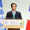 Thủ tướng Nguyễn Tấn Dũng phát biểu tại Phiên toàn thể của hội nghị COP21.