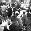 Một điểm bỏ phiếu ở Hà Nội trong ngày 6/1/1946. (Nguồn: TTXVN) 